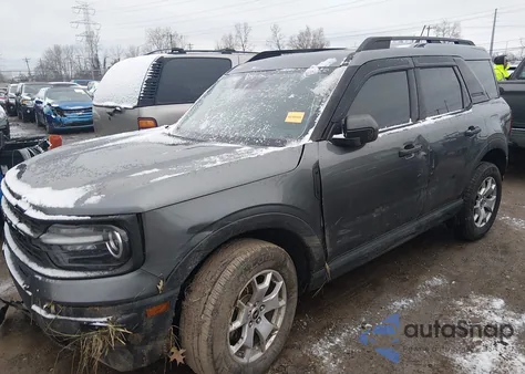 2021 Ford Bronco Sport из США, поврежденный, VIN 3FMCR9A64MRA74596